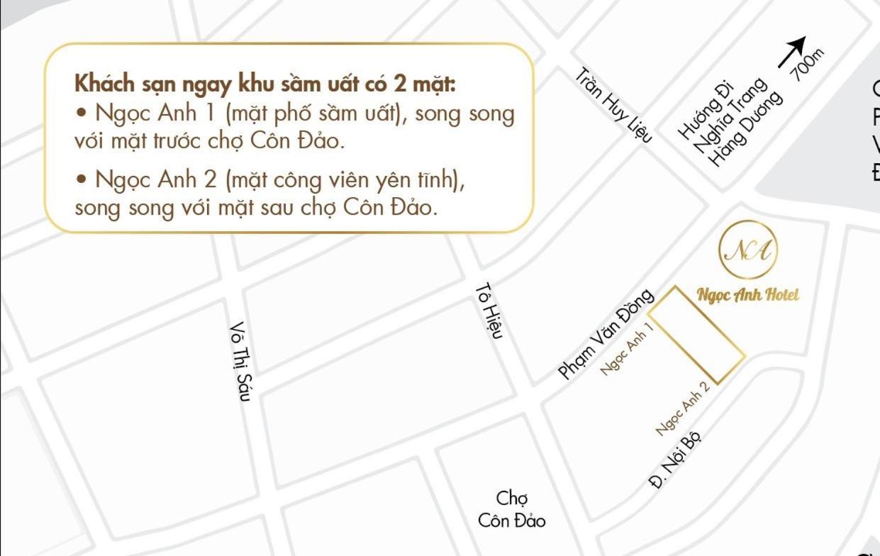 Ngoc Anh Hotel Chi Khu Co Ong Kültér fotó
